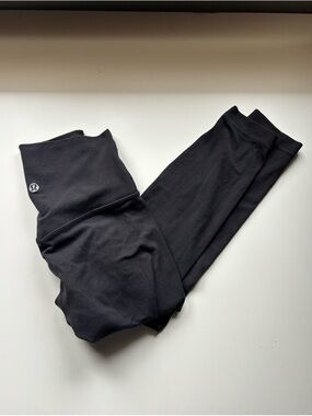 Black lululemon 25” align leggings
